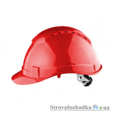 Каска защитная строительная SIZAM, SAFE-GUARD 2120, красная