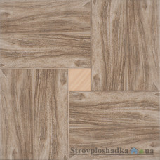 Керамогранітна плитка Cersanit Dallas Brown, 42x42, коричневий, глазурований, матовий, кв.м