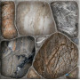 Керамогранитная плитка Cersanit Kair, 32.6x32.6, коричневый, глазурованный, матовый, кв.м