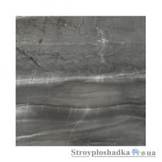 Керамогранит (плитка грес) Cersanit Moris Graphite, 42x42, серый, глазурованный, матовый, кв.м
