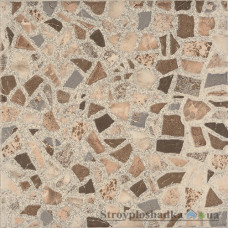 Керамогранитная плитка Cersanit Riverstone, 32.6x32.6, серо-коричневый, глазурованный, матовый, кв.м
