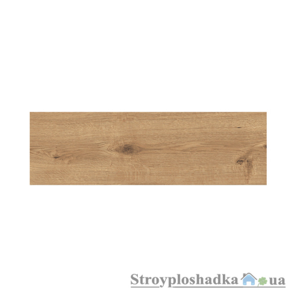 Керамограніт Cersanit Sandwood, 18.5х59.8, коричневий, глазурований, матовий, кв.м