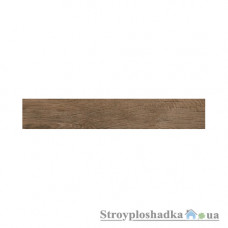 Грес плитка Opoczno Legno Rustico, 14.7x89.5, коричневый, глазурованный, кв.м