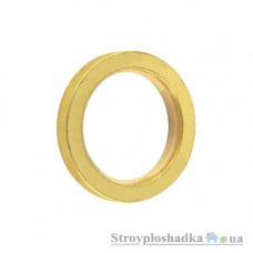 Кольцо плоское Marcin Dekor, 16 мм, бесшумное, золото/мат