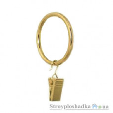 Кольцо с зажимом Marcin Dekor, 16 мм, золото