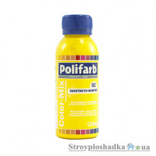 Колорант Pоlifarb Color Mix 02, золотисто-желтый, 0.12 л