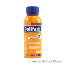 Колорант Pоlifarb Color Mix 06, апельсин, 0.12 л