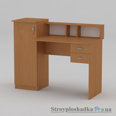 Комп′ютерний стіл Компаніт Пі-Пі-1, 117.5х55х73.6 см, ламіноване ДСП, прямокутний, бук