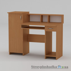 Комп′ютерний стіл Компаніт Пі-Пі-2, 117.5х60х73.6 см, ламіноване ДСП, прямокутний, бук