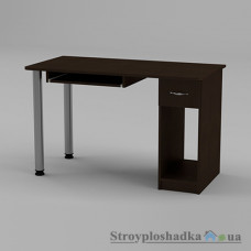 Комп′ютерний стіл Компаніт СКМ-10, 120х60х73.6 см, ламіноване ДСП, прямокутний, венге