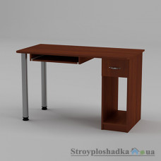 Комп′ютерний стіл Компаніт СКМ-10, 120х60х73.6 см, ламіноване ДСП, прямокутний, яблуня