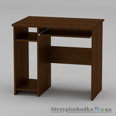 Комп′ютерний стіл Компаніт СКМ-12, 82х60х73.6 см, ламіноване ДСП, прямокутний, горіх Екко