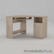 Комп′ютерний стіл Компаніт СУ-13, 120х90х73.6 см, ламіноване ДСП, угловий, дуб санома
