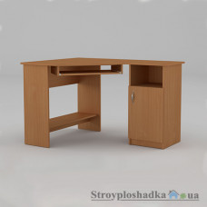 Комп′ютерний стіл Компаніт СУ-13, 120х90х73.6 см, ламіноване ДСП, угловий, вільха