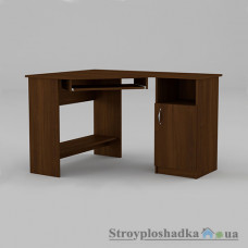 Комп′ютерний стіл Компаніт СУ-13, 120х90х73.6 см, ламіноване ДСП, угловий, горіх Екко