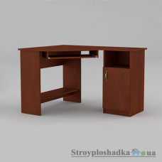 Комп′ютерний стіл Компаніт СУ-13, 120х90х73.6 см, ламіноване ДСП, угловий, яблуня