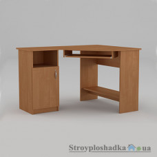 Комп′ютерний стіл Компаніт СУ-14, 120х90х73.6 см, ламіноване ДСП, угловий, вільха