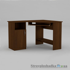 Комп′ютерний стіл Компаніт СУ-14, 120х90х73.6 см, ламіноване ДСП, угловий, горіх Екко