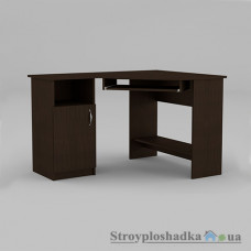 Комп′ютерний стіл Компаніт СУ-14, 120х90х73.6 см, ламіноване ДСП, угловий, венге