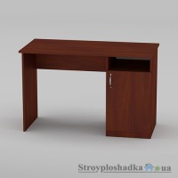 Стіл письмовий Компаніт Учень, 115х55х73.6 см, ламіноване ДСП, прямокутний, яблуня