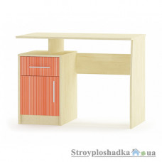 Стол письменный Мебель Сервис Симба, 100х55х75 см, ламинированное ДСП, прямоугольный, красный