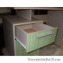 Стол письменный Мебель Сервис Симба, 100х55х75 см, ламинированное ДСП, прямоугольный, зеленый
