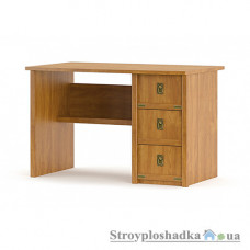 Стол письменный Мебель Сервис Валенсия, 3Ш, 120х68х76 см, ламинированное ДСП, прямоугольный, клен