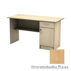 Письмовий стіл Тіса меблі СП-2 меламін, 1400x600x750, бук світлий