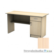 Письменный стол Тиса мебель СП-2 ПВХ, 1200x600x750, дуб молочный