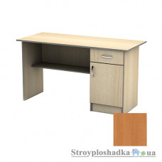 Письменный стол Тиса мебель СП-2 меламин, 1000x600x750, ольха темная