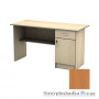 Письменный стол Тиса мебель СП-2 ПВХ, 1400x600x750, ольха темная