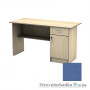 Письменный стол Тиса мебель СП-2 меламин, 1400x600x750, терра голубая