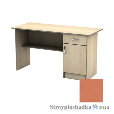Письменный стол Тиса мебель СП-2 ПВХ, 1200x600x750, терра лосось