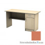 Письменный стол Тиса мебель СП-2 меламин, 1400x600x750, терра лосось