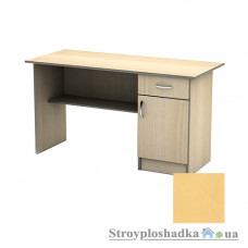 Письменный стол Тиса мебель СП-2 ПВХ, 1200x600x750, терра желтая