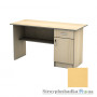 Письменный стол Тиса мебель СП-2 ПВХ, 1400x600x750, терра желтая