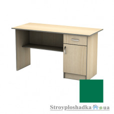 Письмовий стіл Тіса меблі СП-2 ПВХ, 1400x600x750, зелений