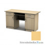 Письменный стол Тиса мебель СП-22 ПВХ, 1600x700x750, терра желтая