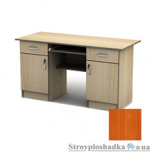 Письменный стол Тиса мебель СП-22 меламин, 1600x700x750, вишня оксфорд
