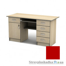 Письменный стол Тиса мебель СП-24 меламин, 1400x700x750, красный
