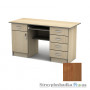 Письменный стол Тиса мебель СП-24 меламин, 1400x700x750, орех лесной