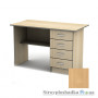 Письменный стол Тиса мебель СП-3 меламин, 1400x600x750, бук светлый