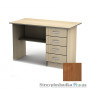 Письменный стол Тиса мебель СП-3 ПВХ, 1400x600x750, орех лесной