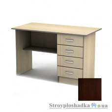 Письменный стол Тиса мебель СП-3 ПВХ, 1000x600x750, орех темный