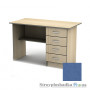 Письменный стол Тиса мебель СП-3 меламин, 1400x600x750, терра голубая