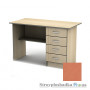 Письменный стол Тиса мебель СП-3 меламин, 1200x600x750, терра лосось