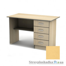 Письменный стол Тиса мебель СП-3 ПВХ, 1000x600x750, терра желтая