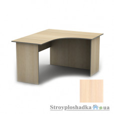 Письменный стол Тиса мебель СПУ-1 ПВХ, 1400x900x750, дуб молочный