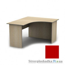Письменный стол Тиса мебель СПУ-1 ПВХ, 1200x1200x750, красный