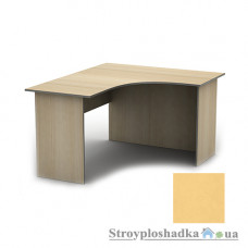 Письменный стол Тиса мебель СПУ-1 меламин, 1400x1200x750, терра желтая